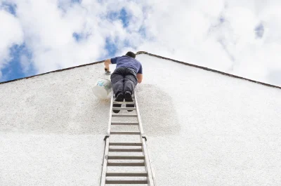 Peinture extérieure à Caharet — façades et ravalement